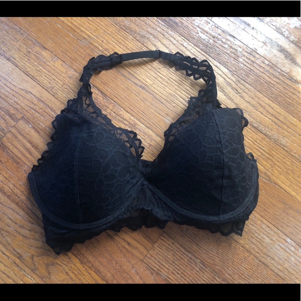 PINK halter bralette